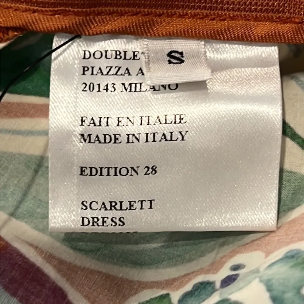 NWT La Double J Scarlett Dress Lily in Popeline Cotton Small - Picture 15 of 16